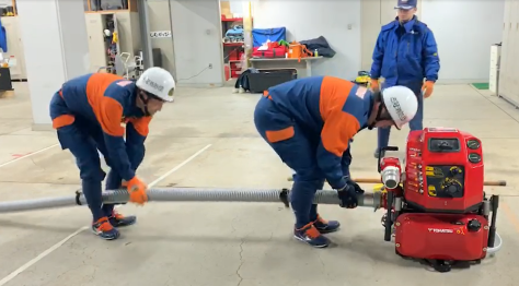 小型ポンプ操法１