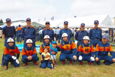 小型ポンプ操法